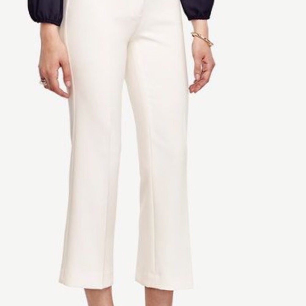 Ann Taylor kick cropped flare pant